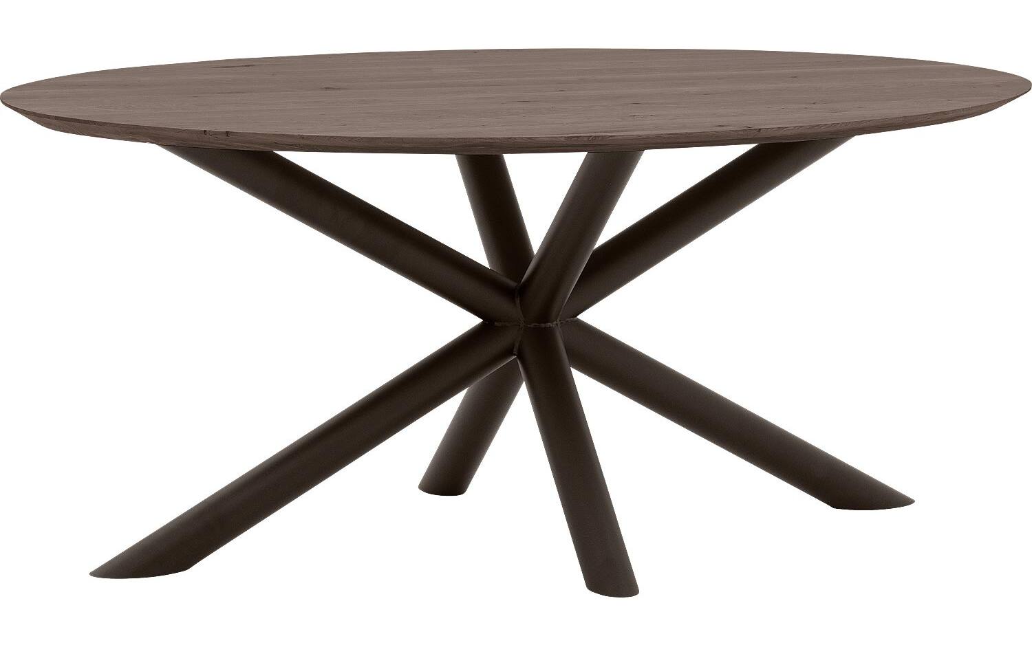 Goossens Excellent Eettafel Gs-1302, Ovaal 180 x 100 cm - 8718823195217