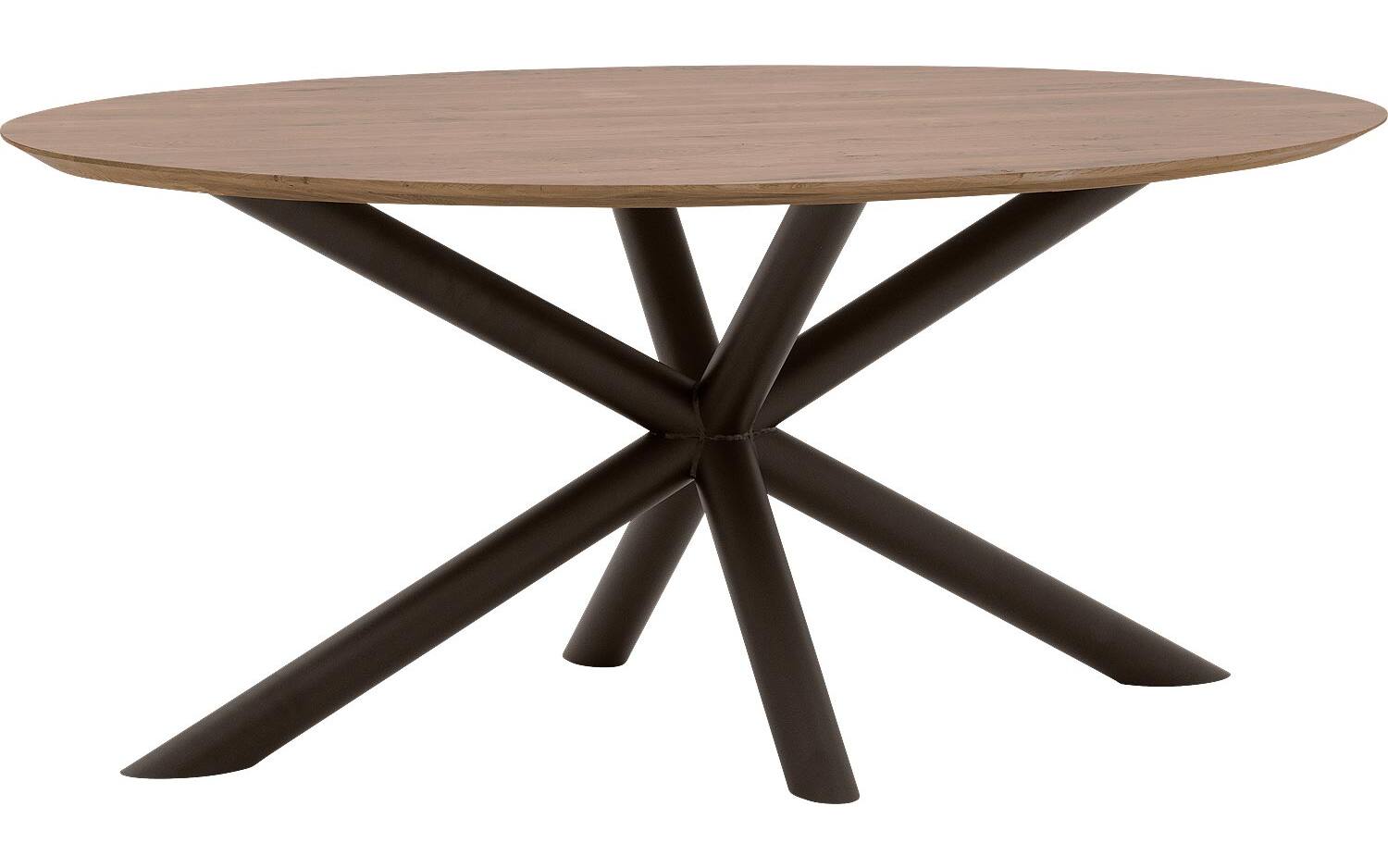 Goossens Excellent Eettafel Gs-1302, Ovaal 180 x 100 cm - 8718823195286