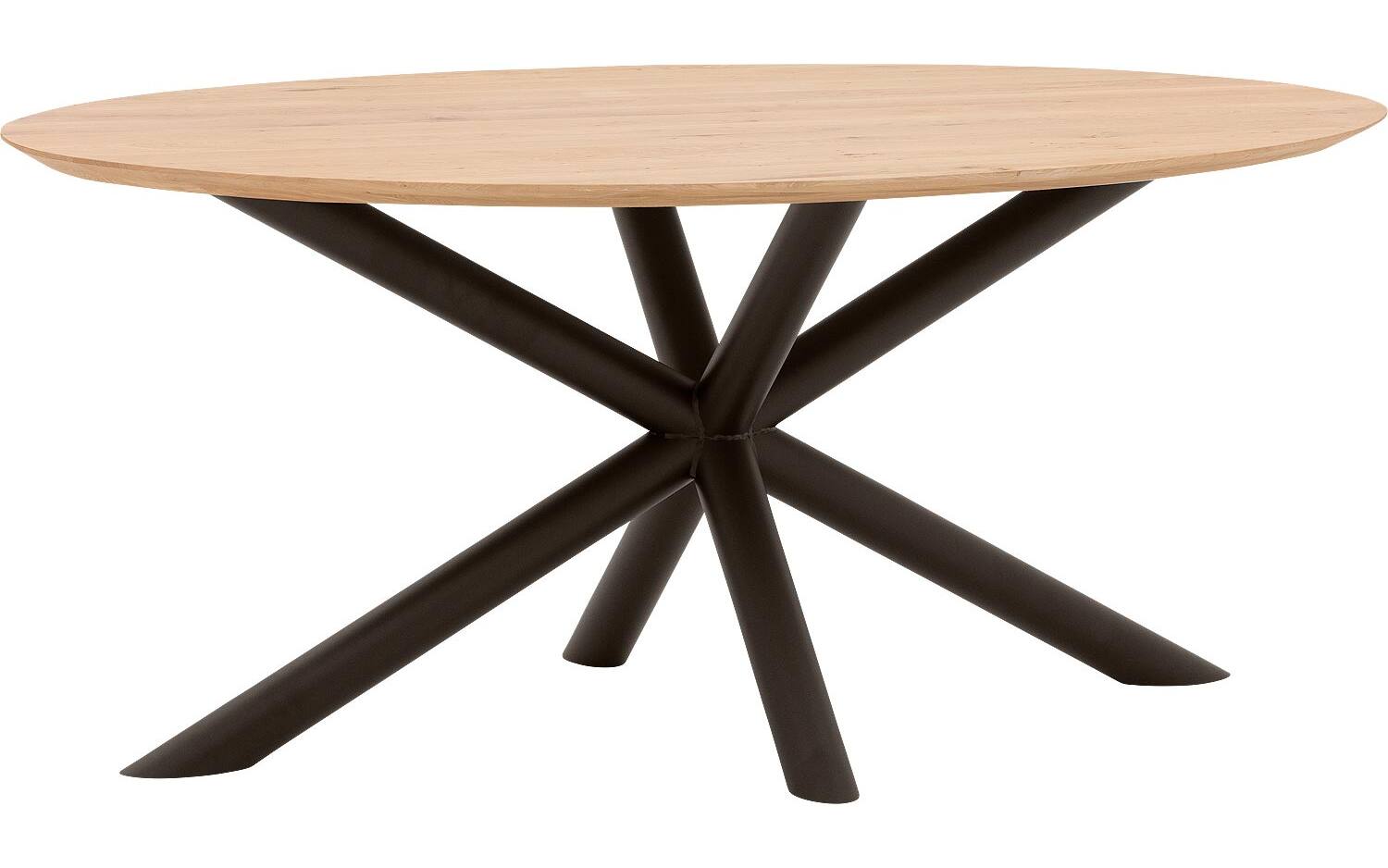 Goossens Excellent Eettafel Gs-1302, Ovaal 180 x 100 cm - 8718823185201