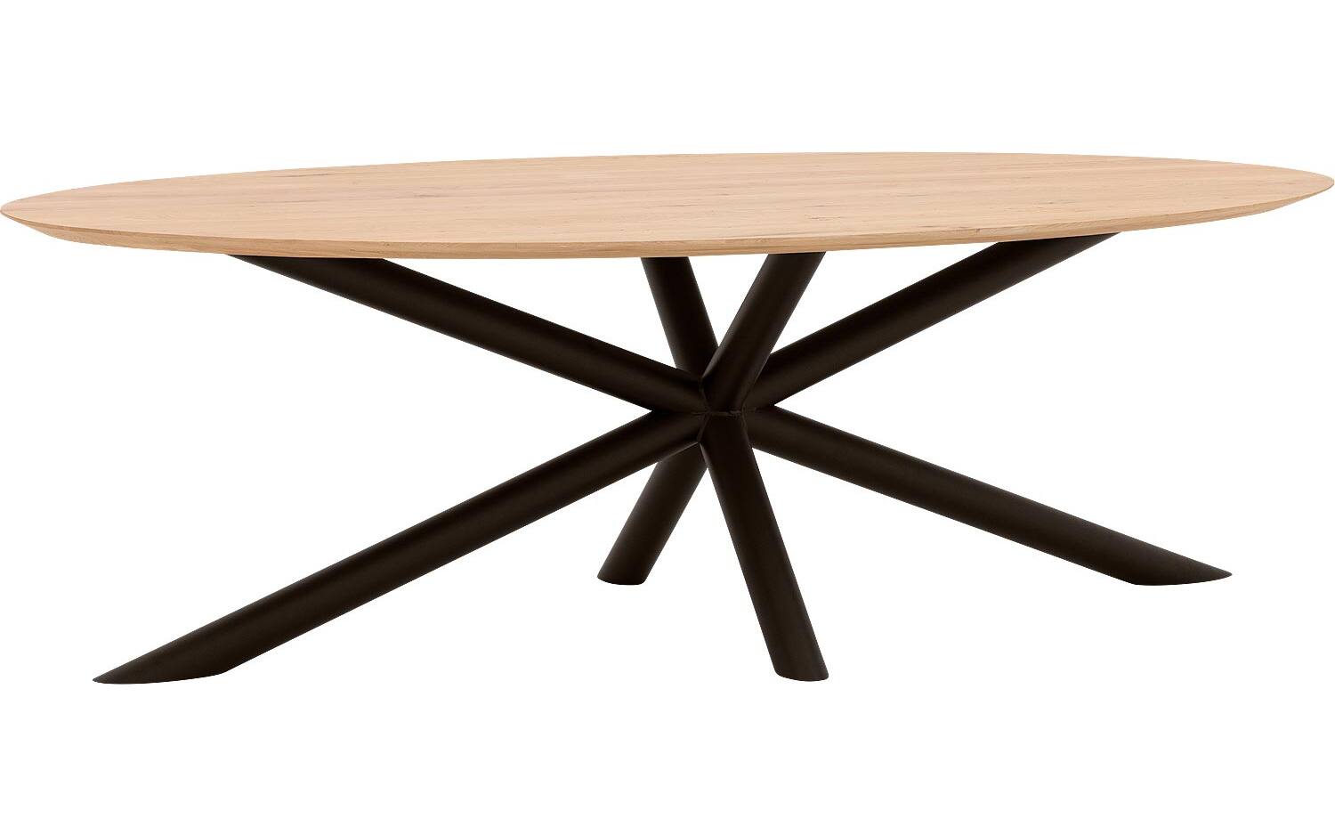 Goossens Excellent Eettafel Gs-1302, Ovaal 240 x 130 cm - 8718823185232