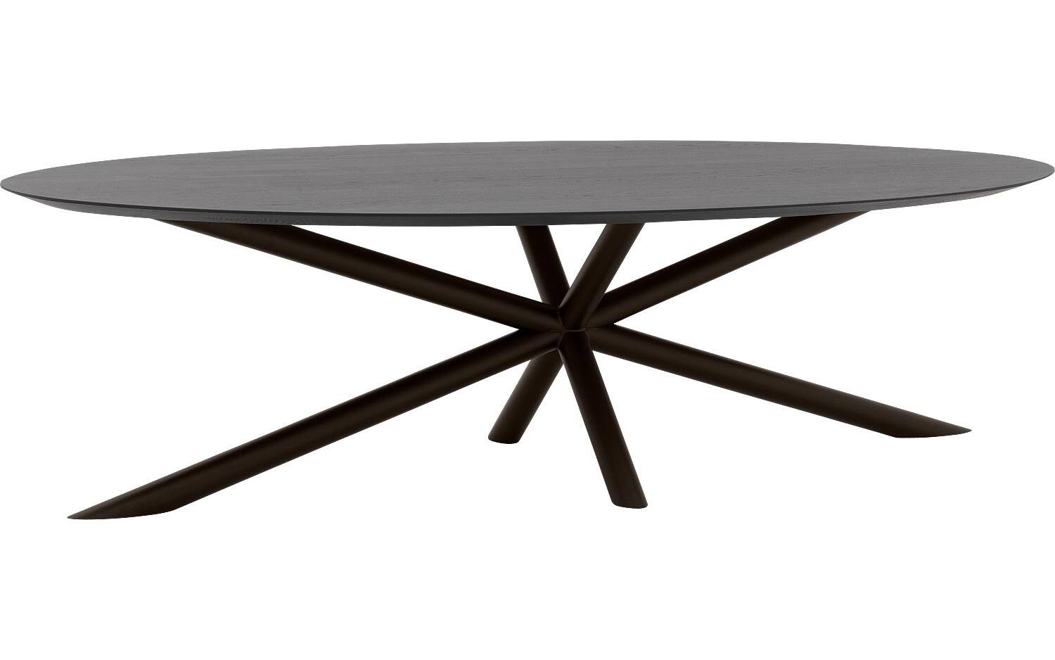 Goossens Excellent Eettafel Gs-1302, Ovaal 280 x 130 cm - 8718823195392