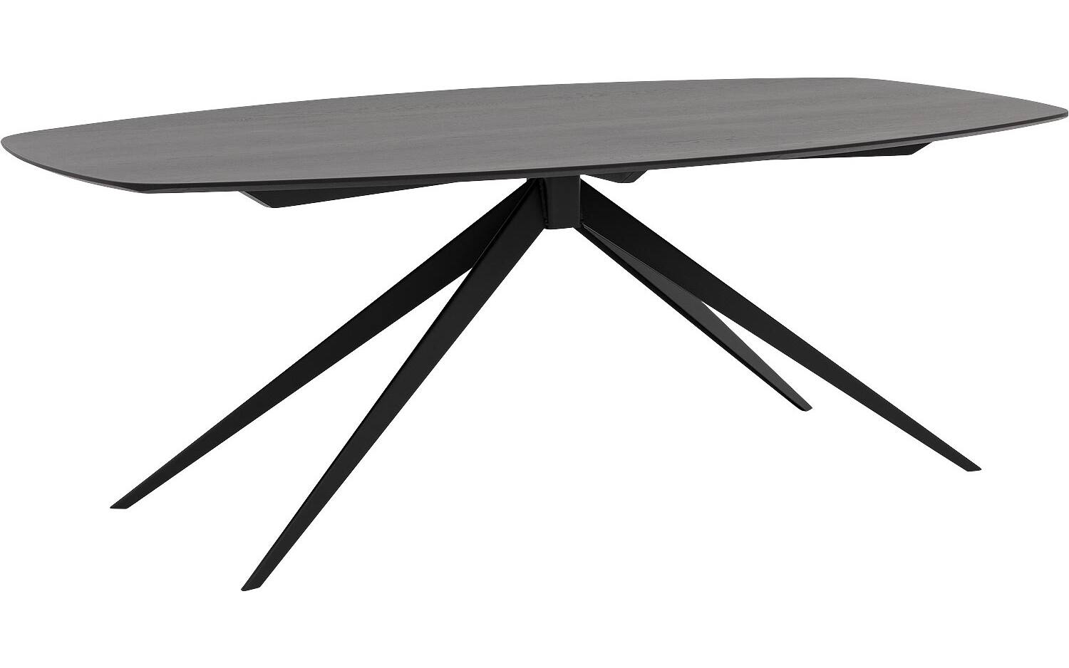 Goossens Excellent Eettafel Floyd, Semi ovaal 260 x 120 cm - 8718823191325