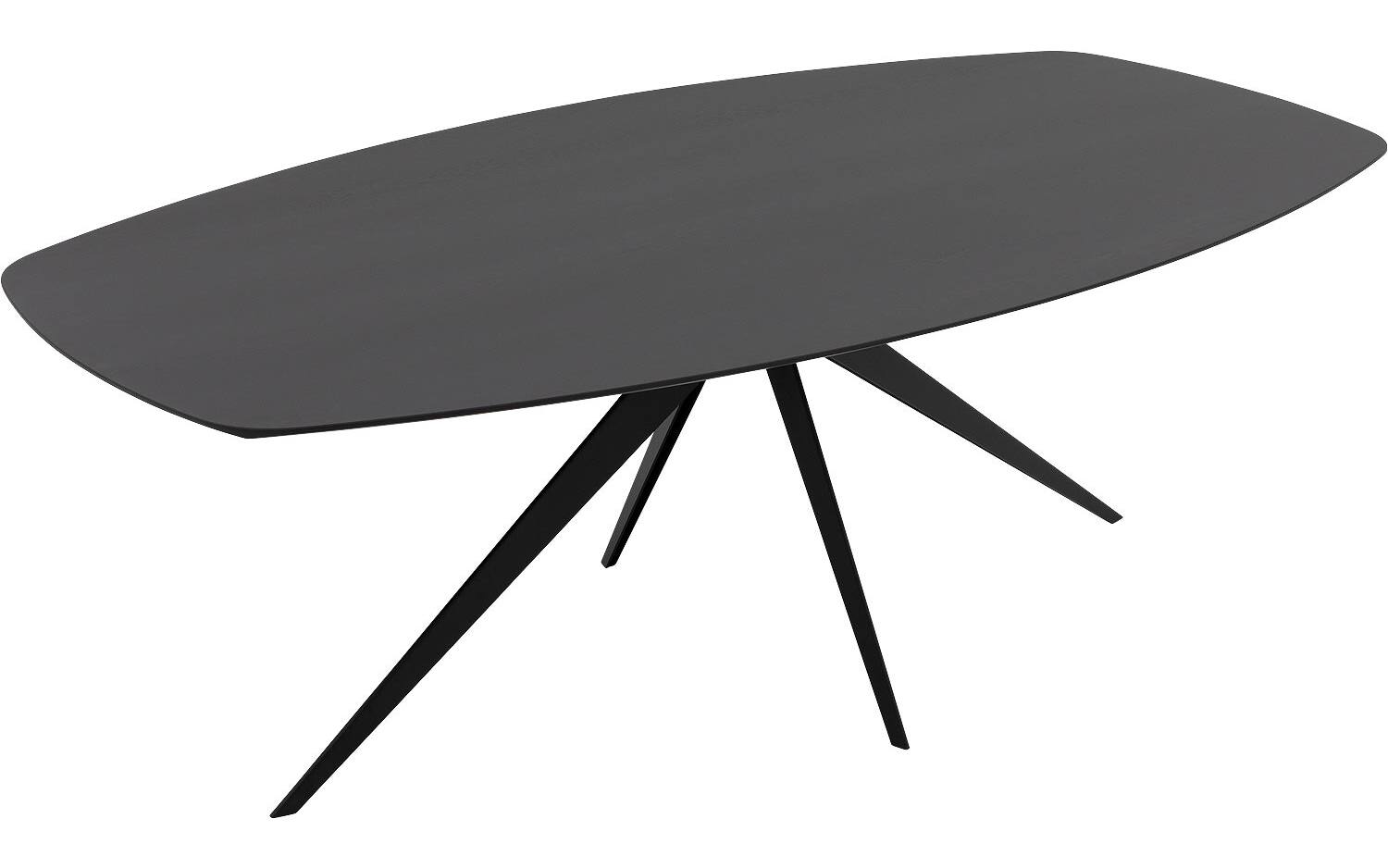 Goossens Excellent Eettafel Uniek, Semi ovaal 200 x 110 cm - 8718823335163
