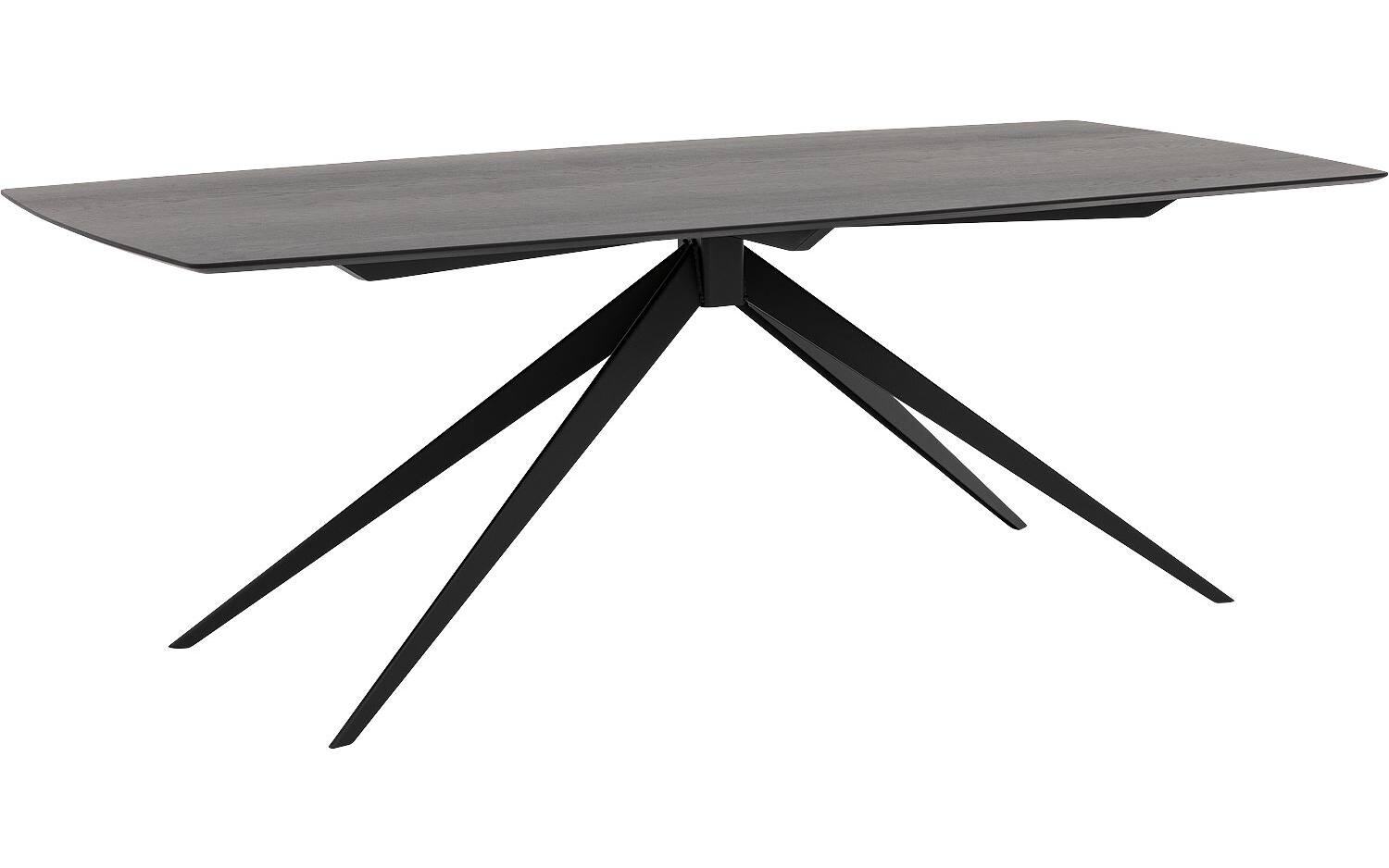 Goossens Excellent Eettafel Floyd, Semi rechthoekig 220 x 100 cm - 8718823190991