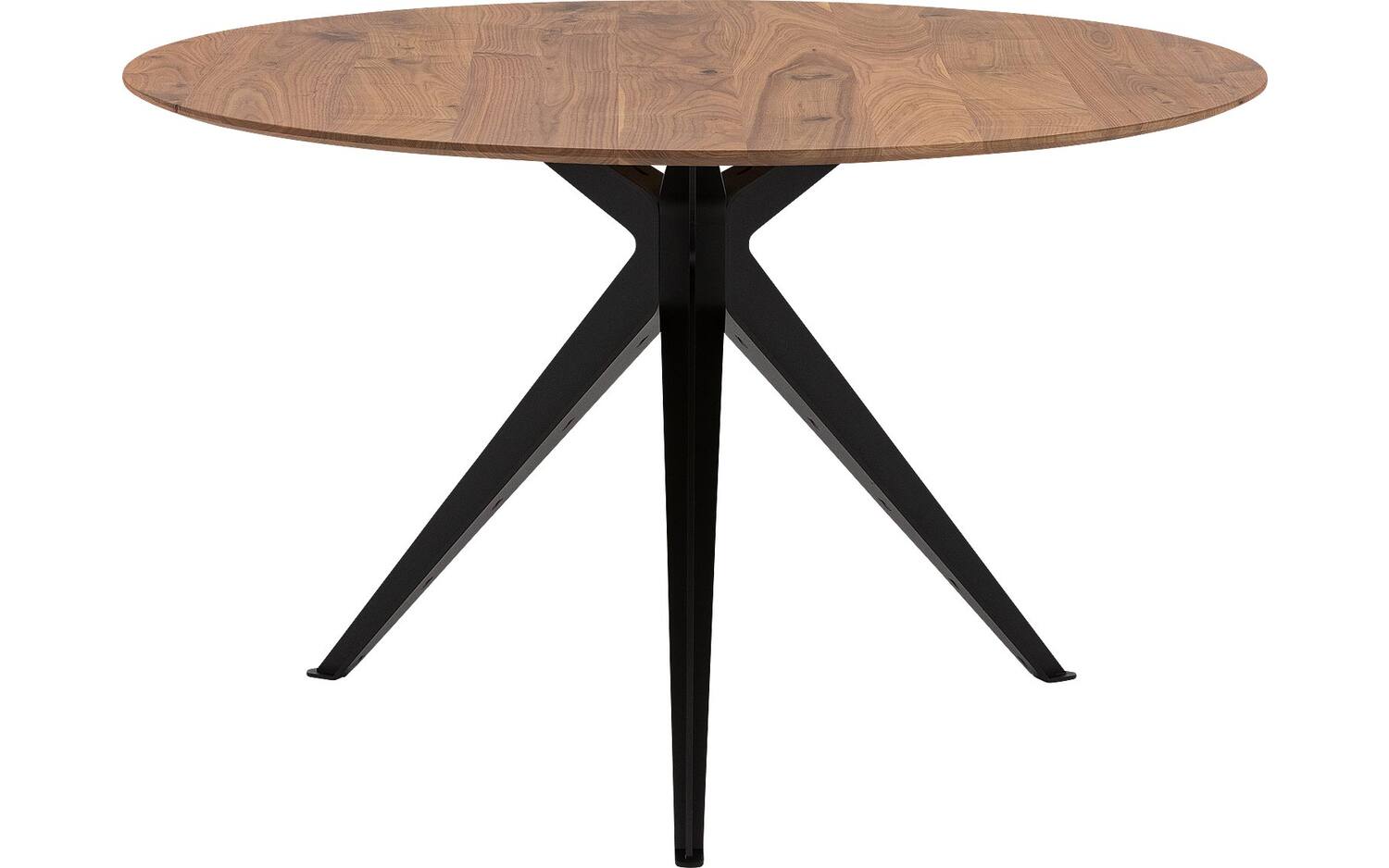 Goossens Excellent Eettafel Kopenhagen, Rond 120 x 120 cm - 8718823190342