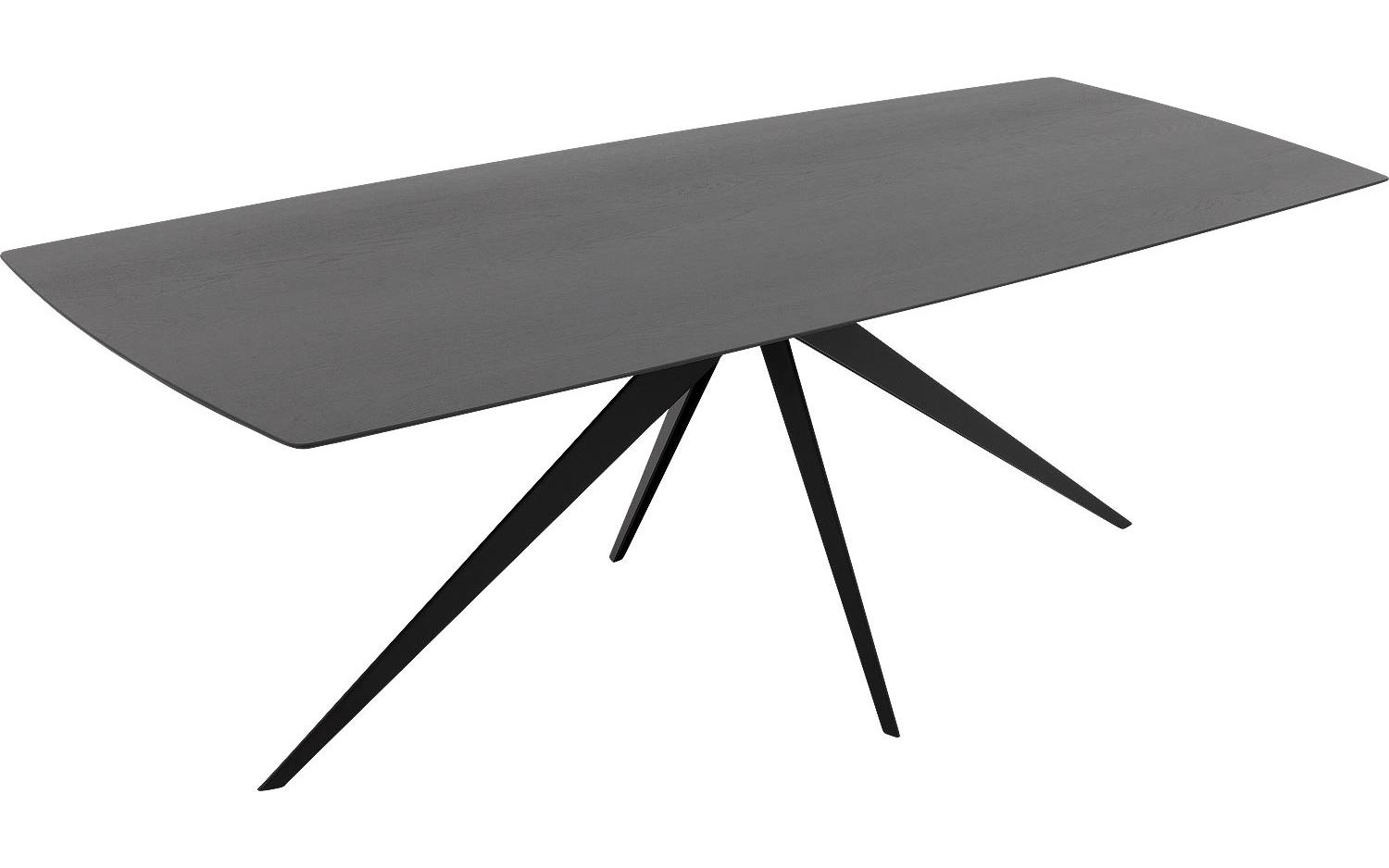 Goossens Excellent Eettafel Uniek, Semi rechthoekig 200 x 100 cm - 8718823335323