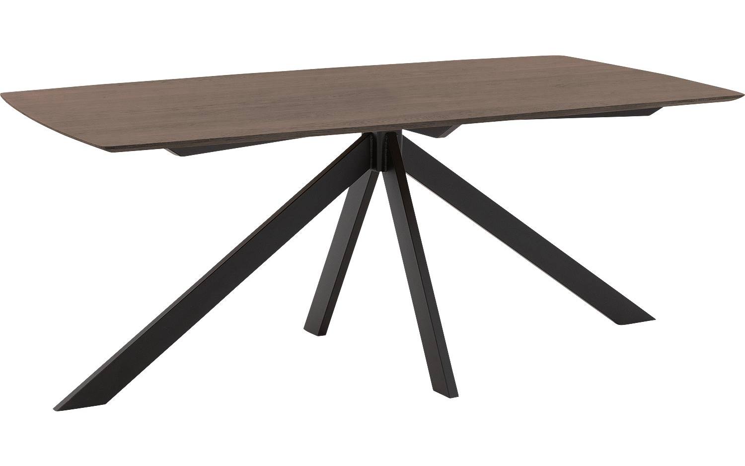 Goossens Excellent Eettafel Uniek, Semi rechthoekig 180 x 100 cm - 8718823336245