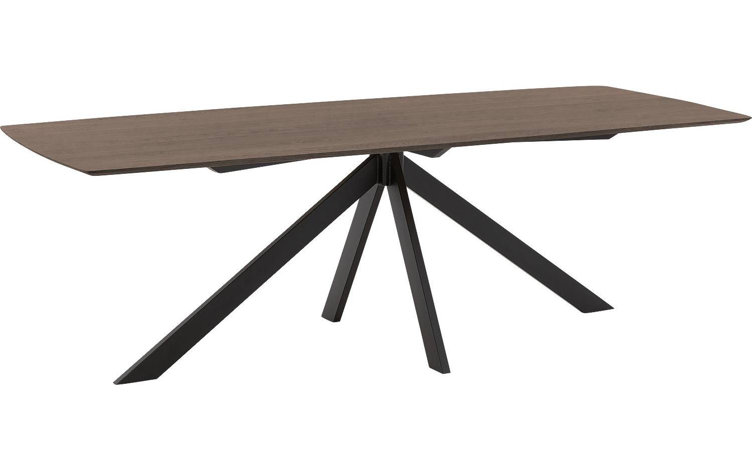 Goossens Excellent Eettafel Floyd, Semi rechthoekig 240 x 100 cm - 8718823216264