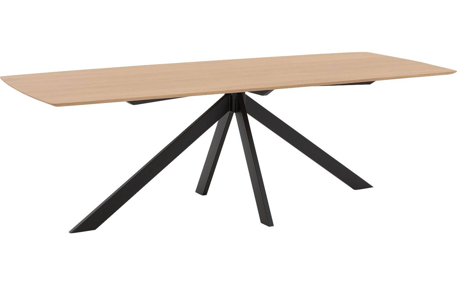 Goossens Excellent Eettafel Floyd, Semi rechthoekig 240 x 100 cm - 8718823191264