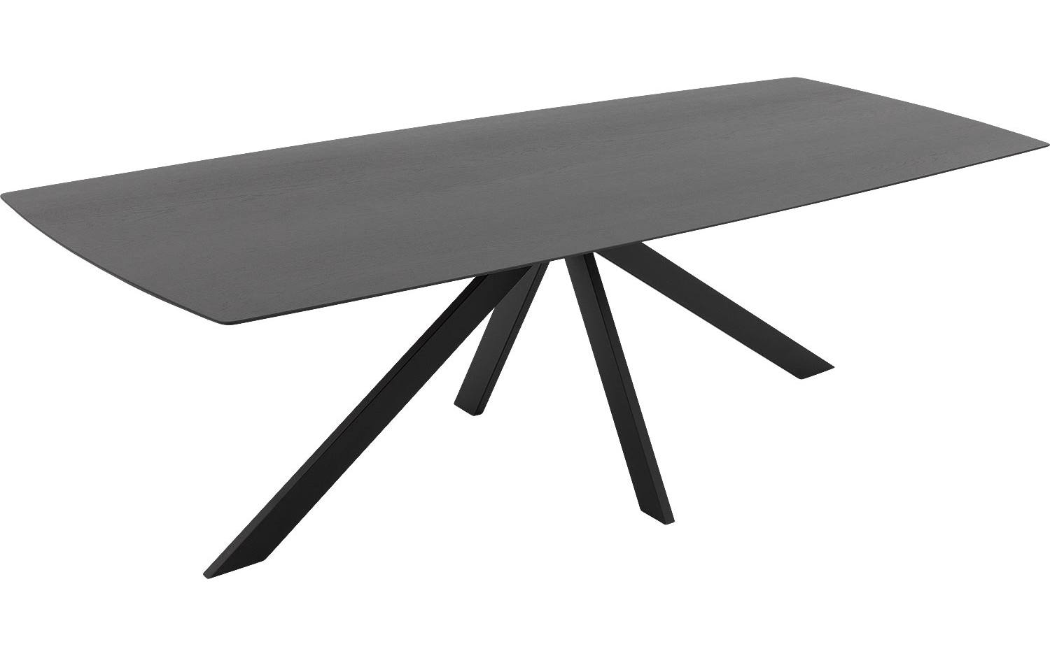 Goossens Excellent Eettafel Floyd, Semi rechthoekig 240 x 100 cm - 8718823196702