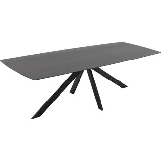 Goossens Excellent Eettafel Floyd, Semi rechthoekig 240 x 100 cm - 8718823196702