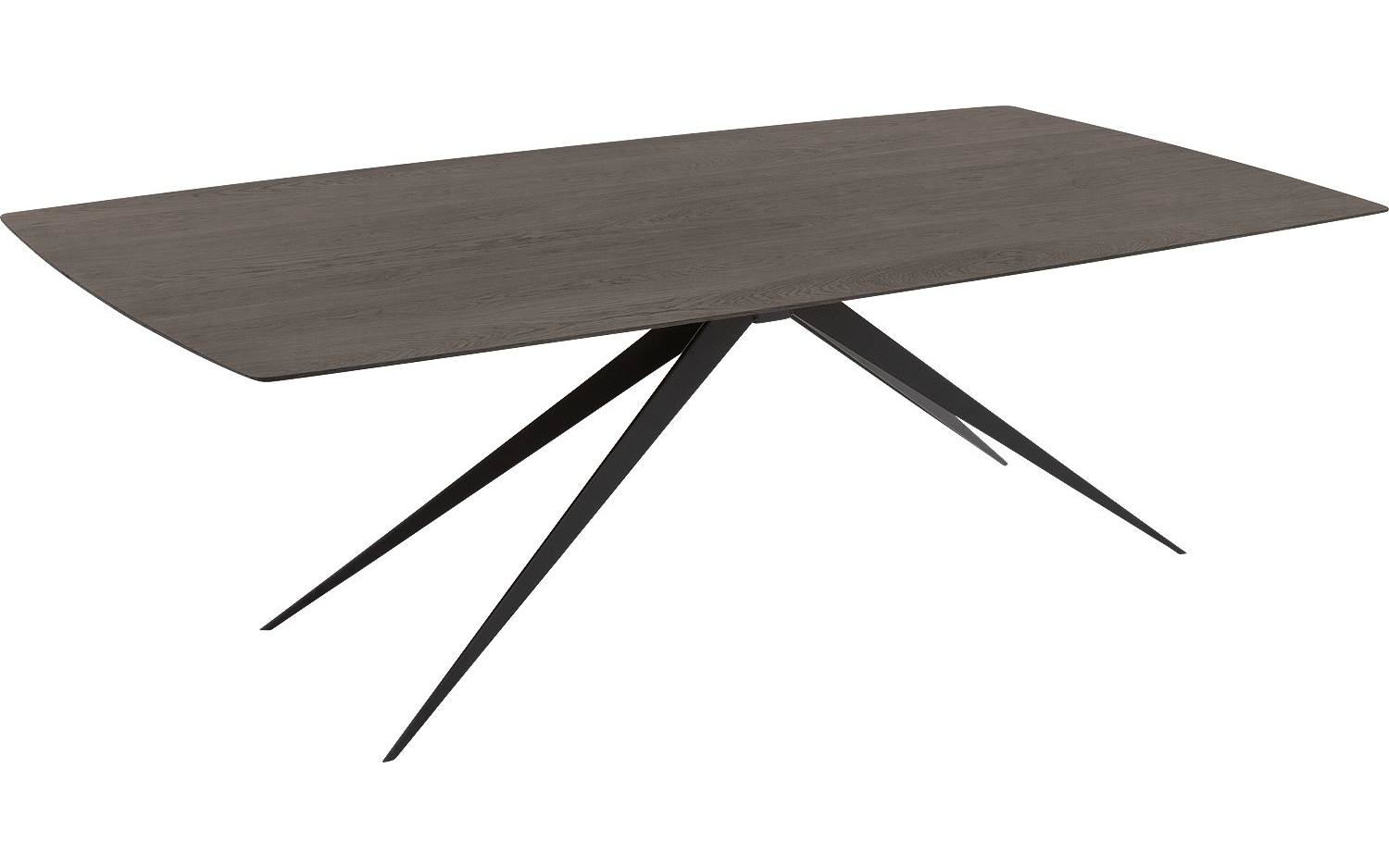 Goossens Excellent Eettafel Floyd, Semi rechthoekig 240 x 100 cm - 8718823207637