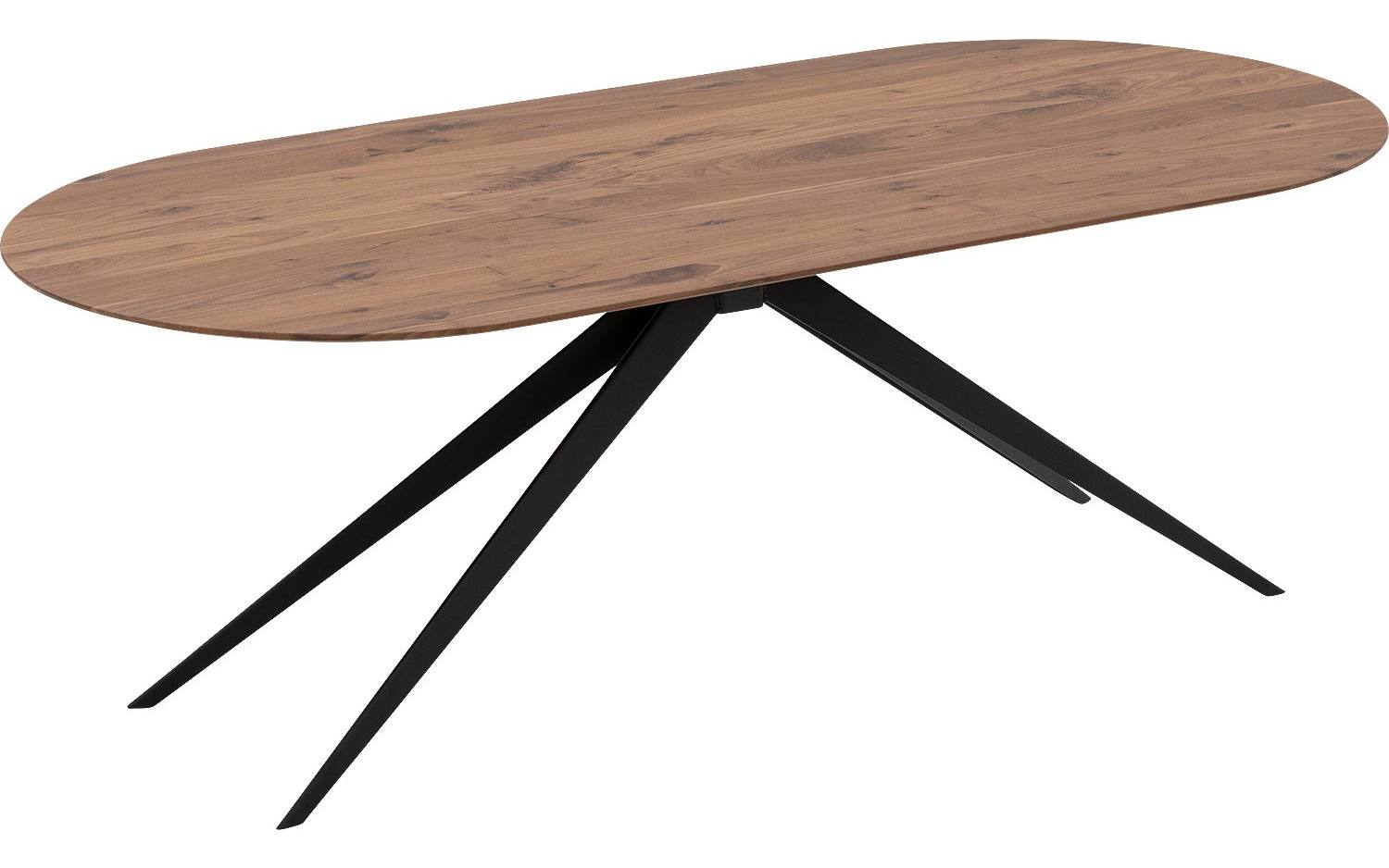 Goossens Excellent Eettafel Floyd, Semi rond 260 x 100 cm - 8718823215069