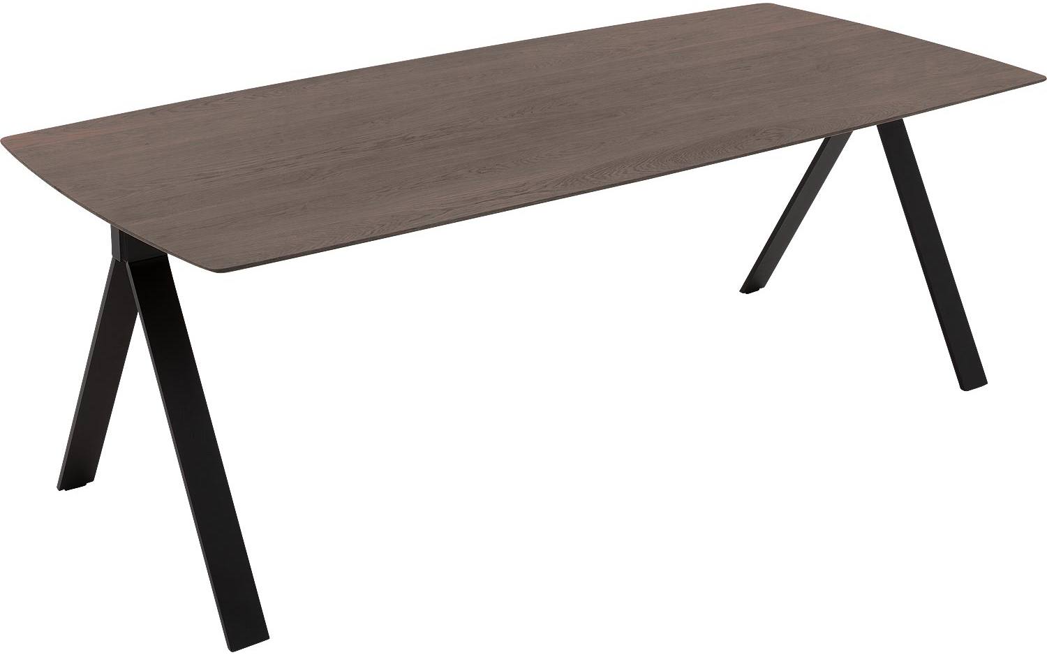 Goossens Excellent Eettafel Uniek, Semi rechthoekig 220 x 100 cm - 8718823336344