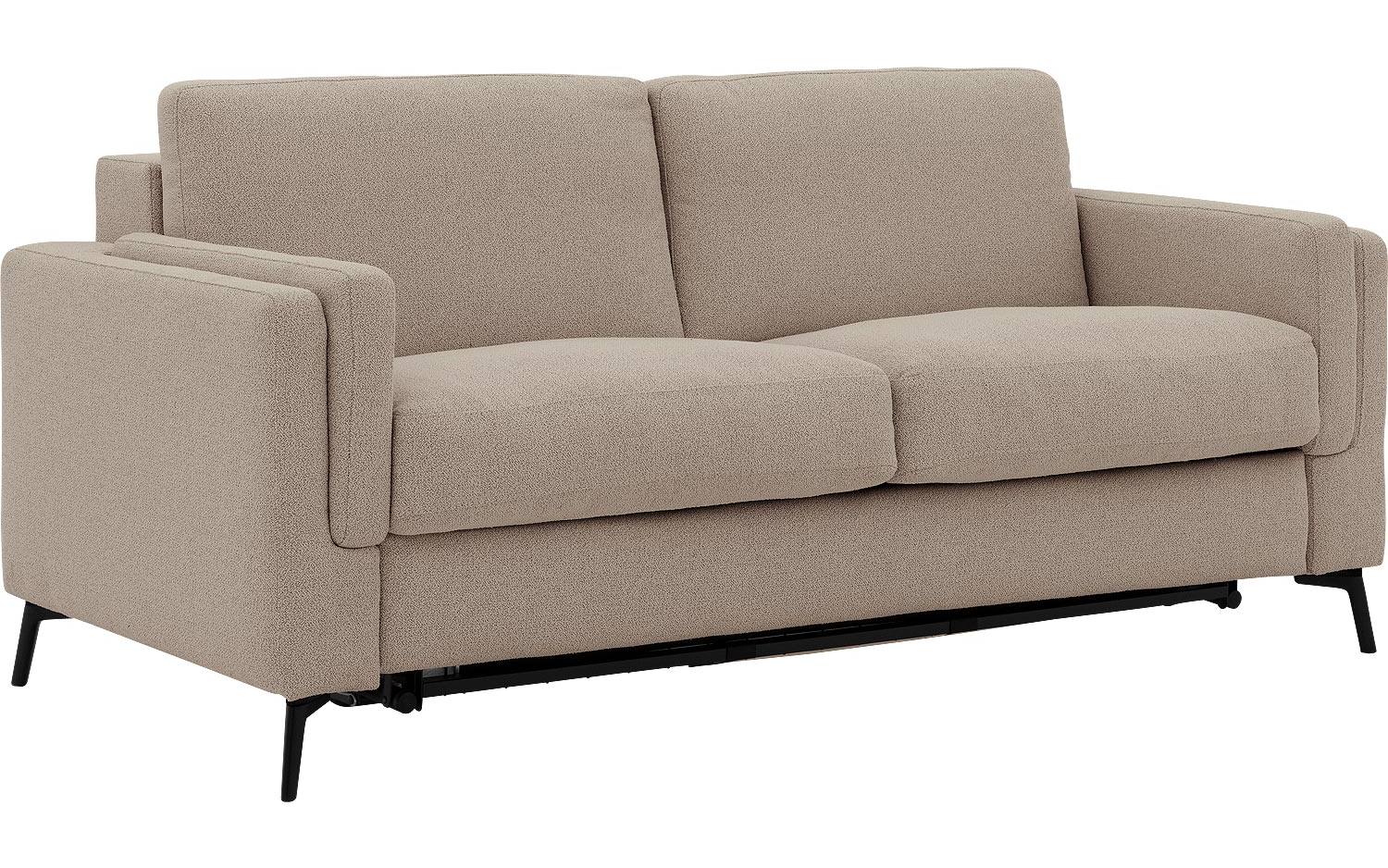 Goossens Excellent Slaapbank Silkeborg, 2 zits- matras 140 cm breed - 8718823226225