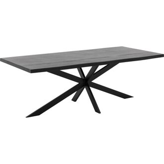 Goossens Eettafel Blade, Boomstamblad 260 x 100 cm 5 cm dik - 8718823213843
