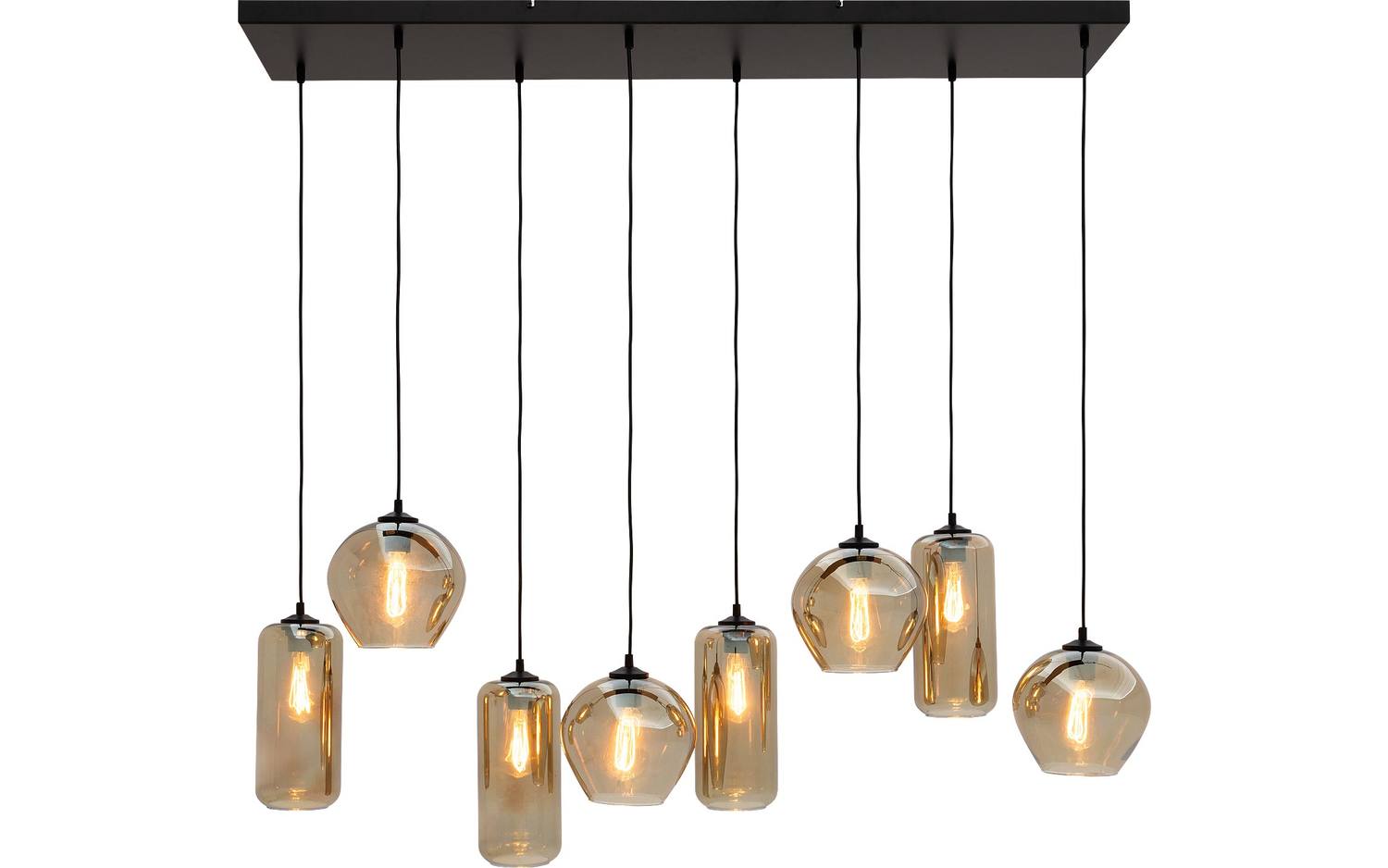 Goossens Hanglamp Devant, Hanglamp met 8 lichtpunten - 8718121220048