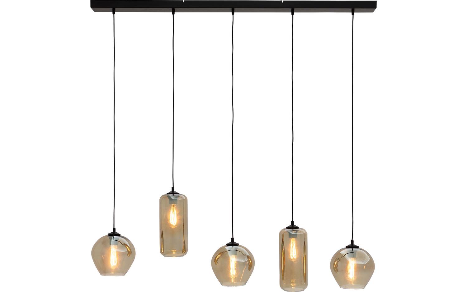 Goossens Hanglamp Devant, Hanglamp met 5 lichtpunten - 8718823213591