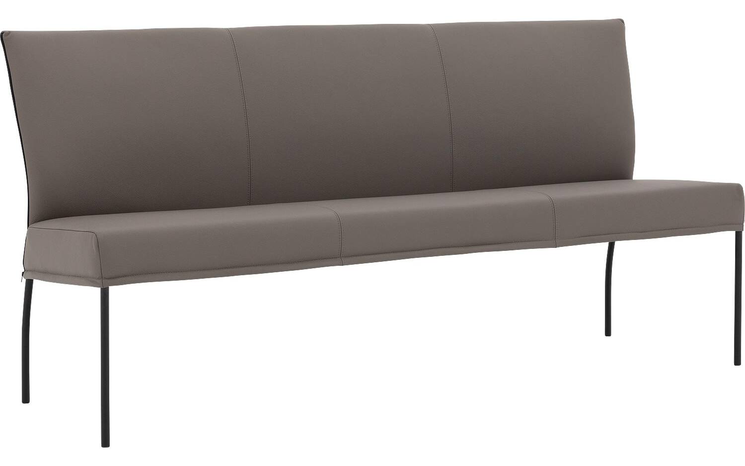 Goossens Eetkamerbank Funk, Zonder arm, 190 cm breed - 8718823226416