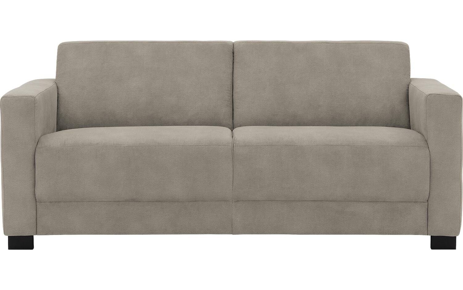 Goossens Bank My Style lichtgrijs, microvezel, 2,5-zits, stijlvol landelijk - 8718823227383