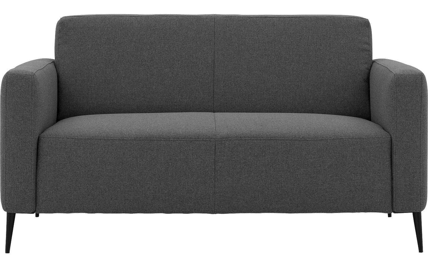 Goossens Bank Key West grijs, stof, 2-zits, modern design - 8718823074925