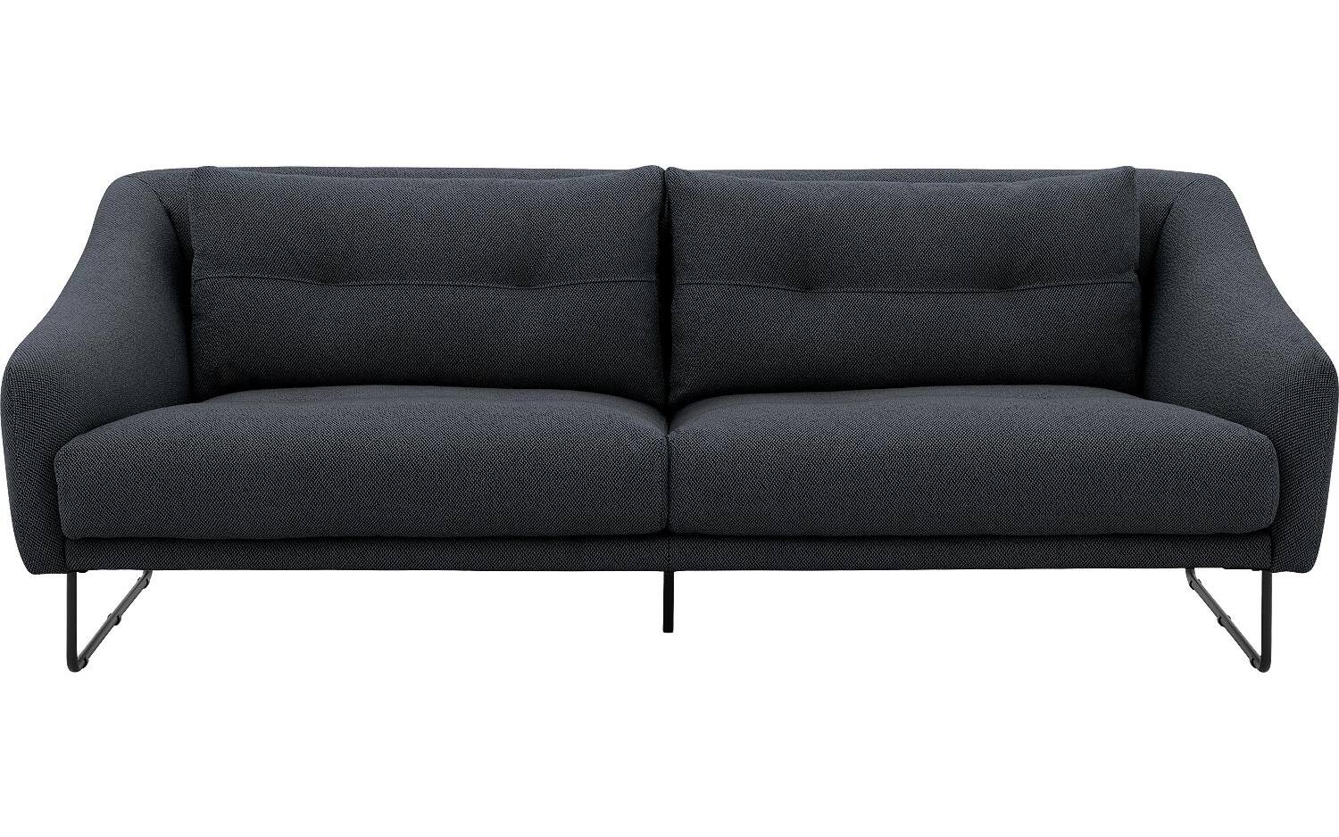 Goossens Excellent Bank Gs-2105 blauw, stof, 3-zits, elegant chic - 8718823229462