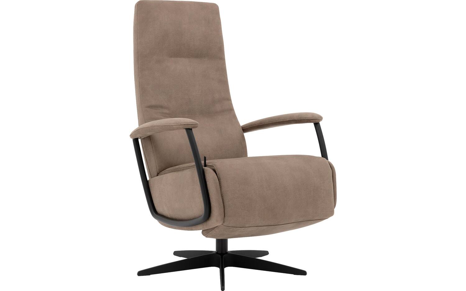 Goossens Excellent Relaxstoel Riati, Relaxstoel met rugverstelling met voetklep+topswing(maat l) - 8718823236347