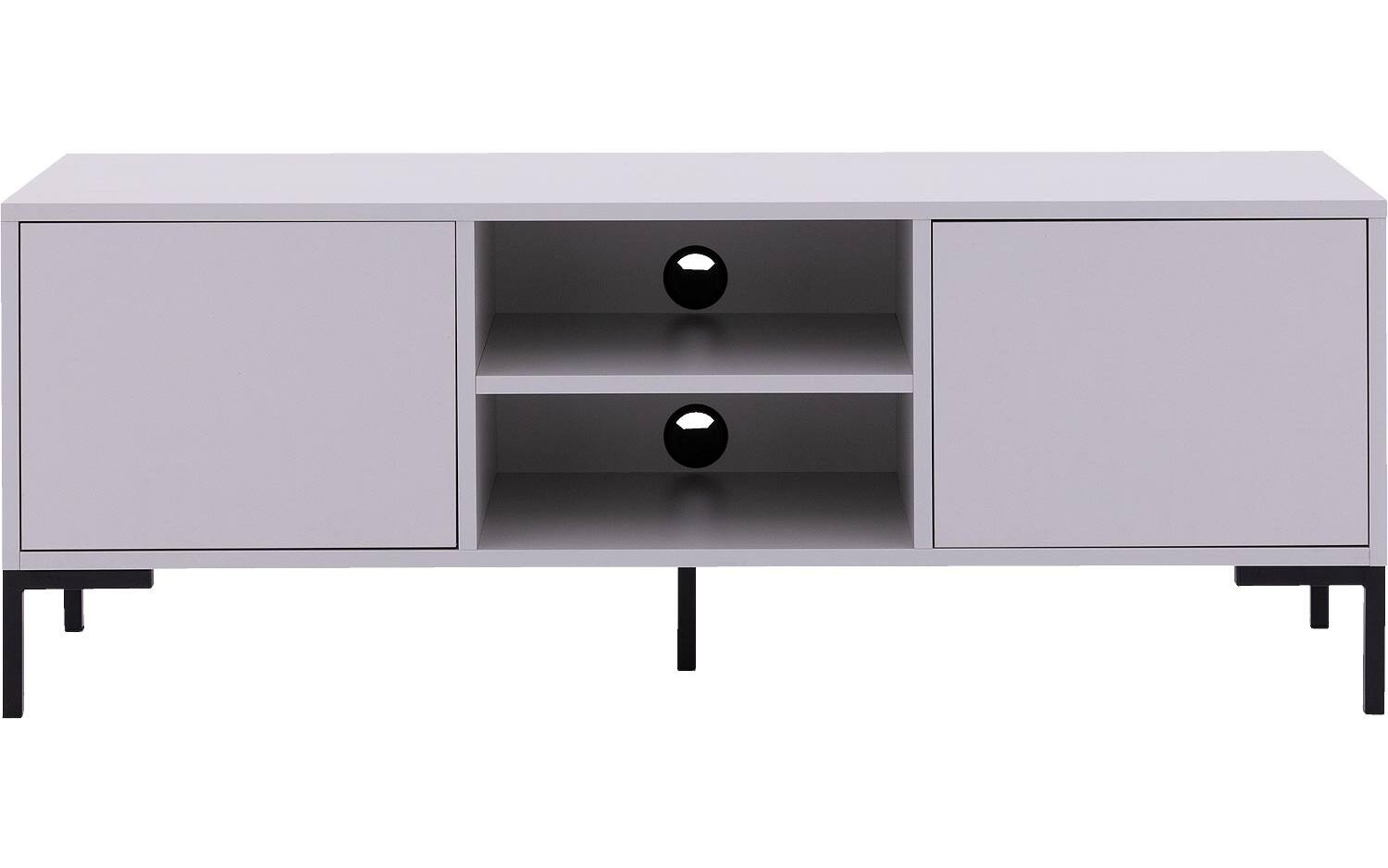 Goossens Basic Tv Meubel Madrid, 2 deuren 2 open vakken - 8718823247985