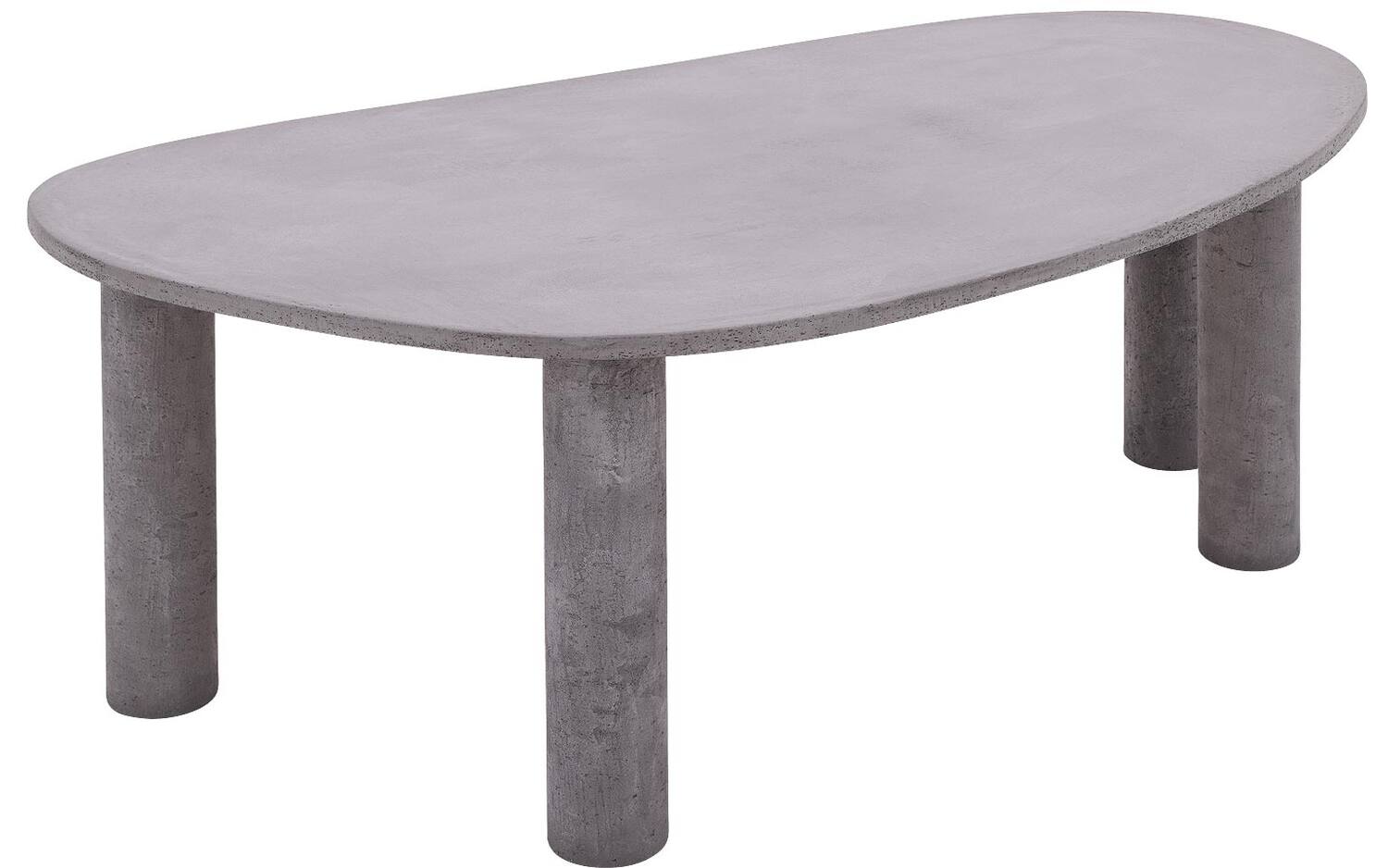 Goossens Eettafel Stone, Organisch 220 x 120 cm - 8718823254655