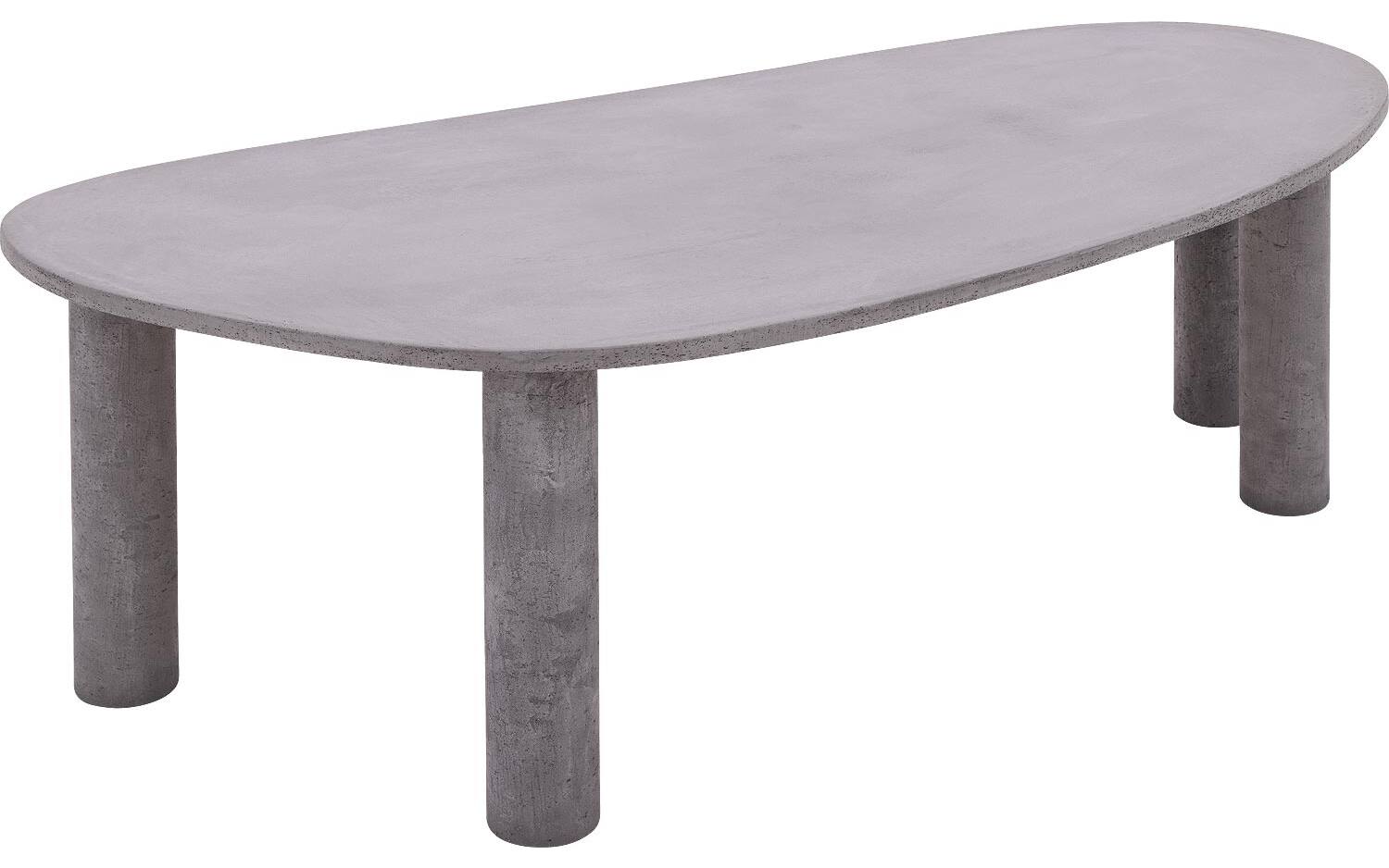 Goossens Eettafel Stone, Organisch 250 x 120 cm - 8718823254662