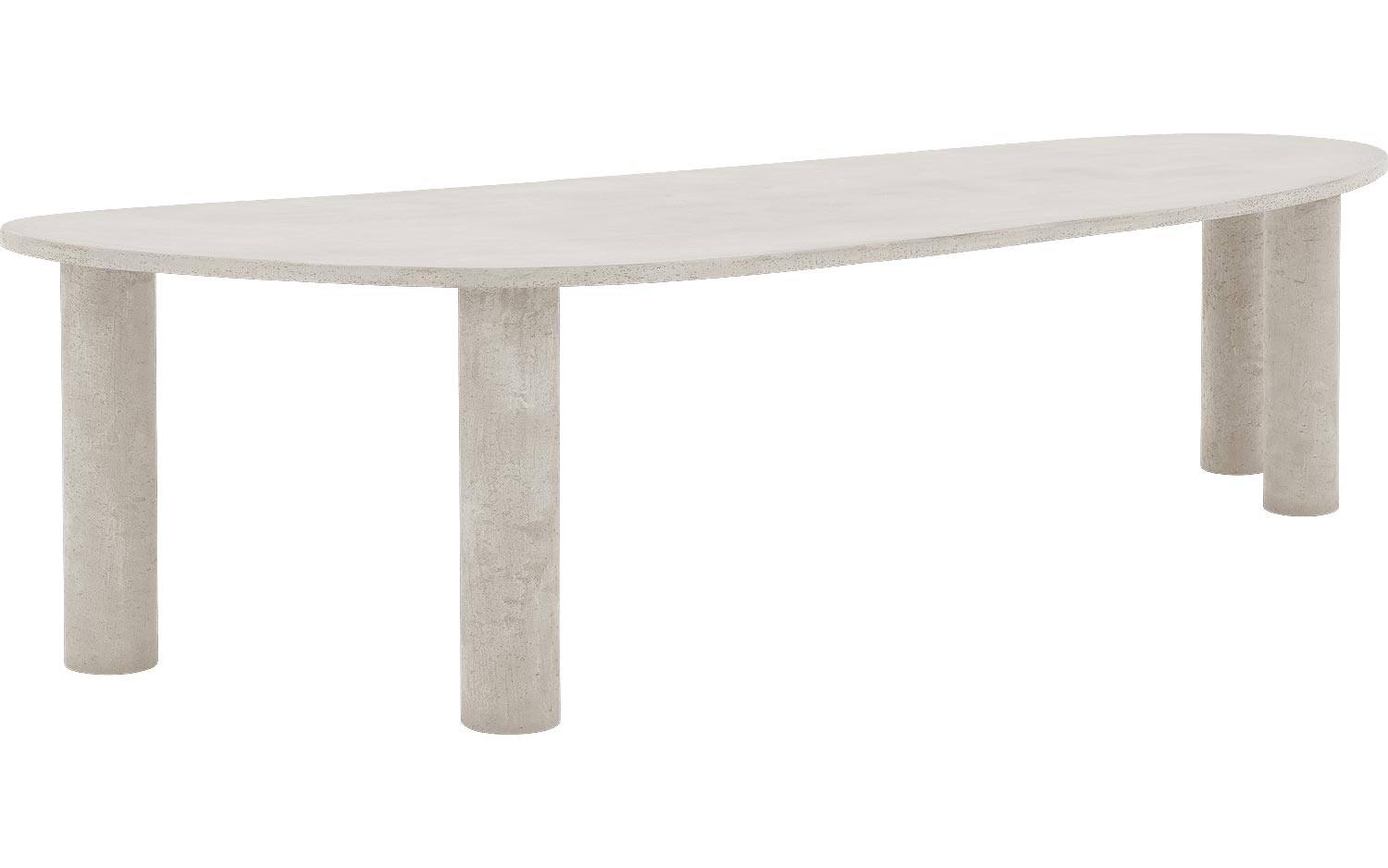 Goossens Eettafel Stone, Organisch 290 x 120 cm - 8718823254471