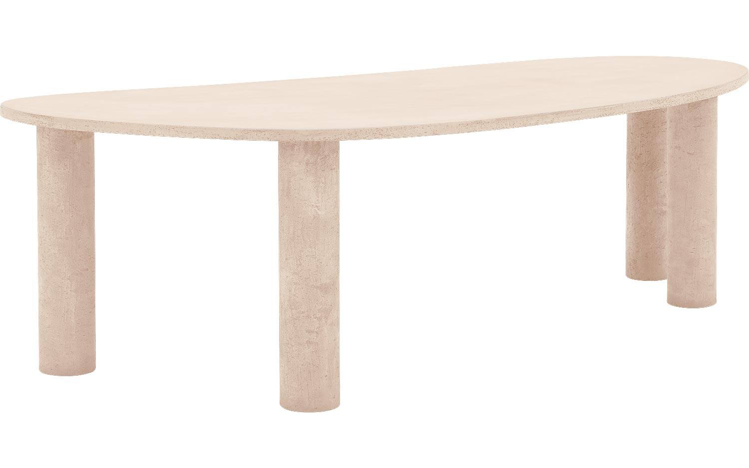 Goossens Eettafel Stone, Organisch 250 x 120 cm - 8718823254594