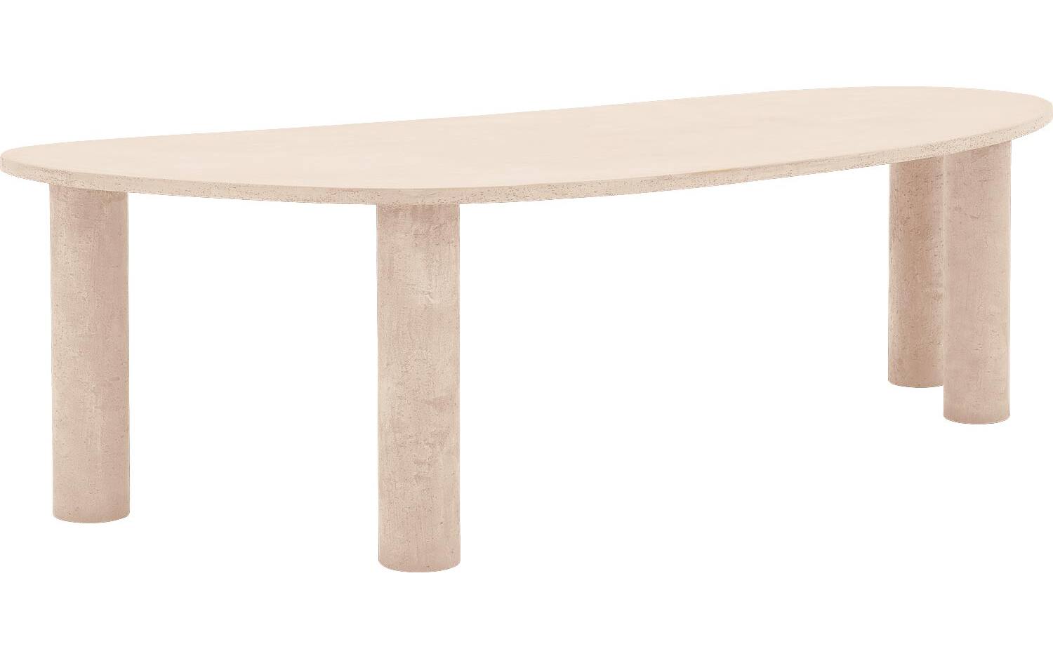 Goossens Eettafel Stone, Organisch 260 x 120 cm - 8718823254600