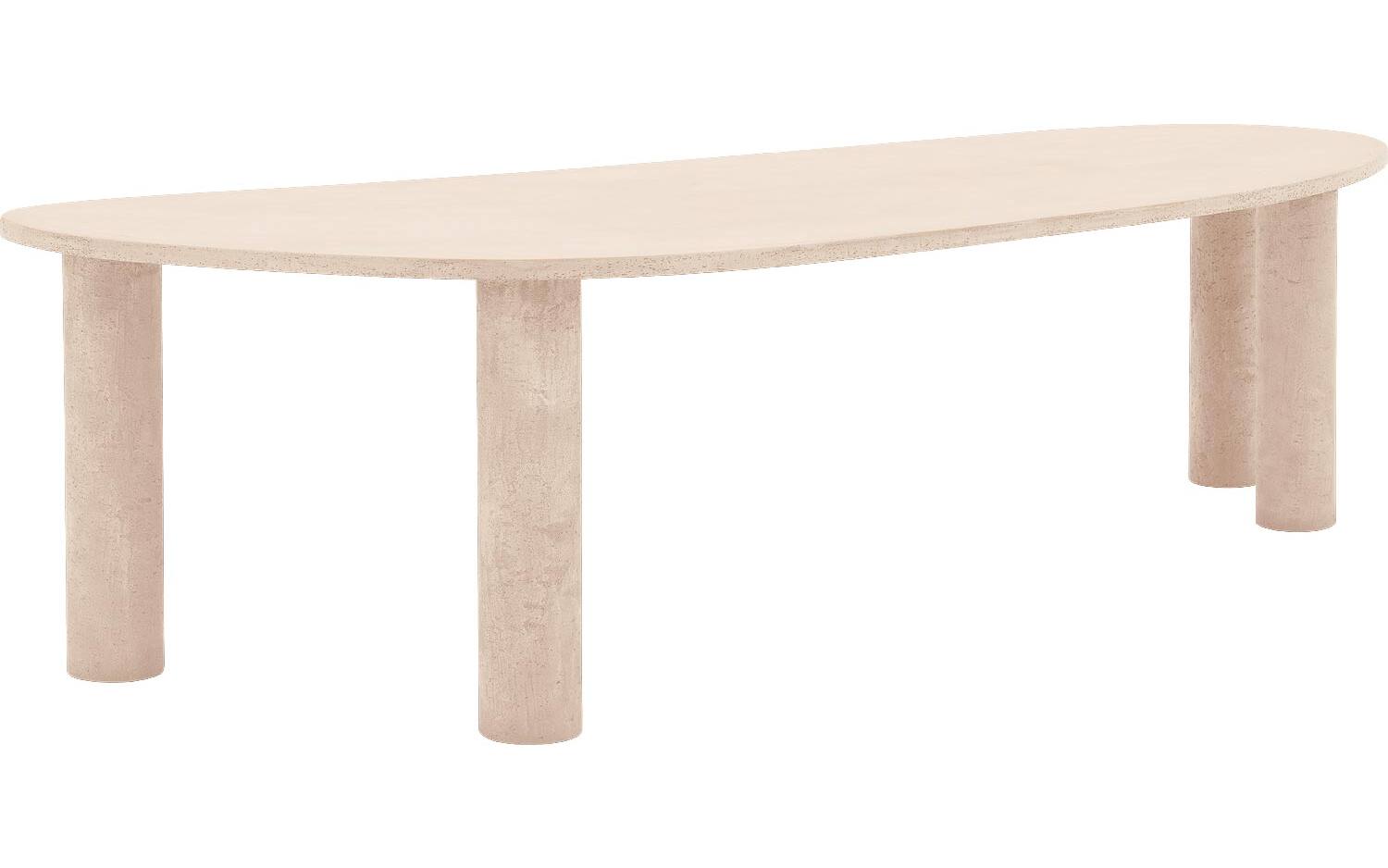 Goossens Eettafel Stone, Organisch 280 x 120 cm - 8718823254624