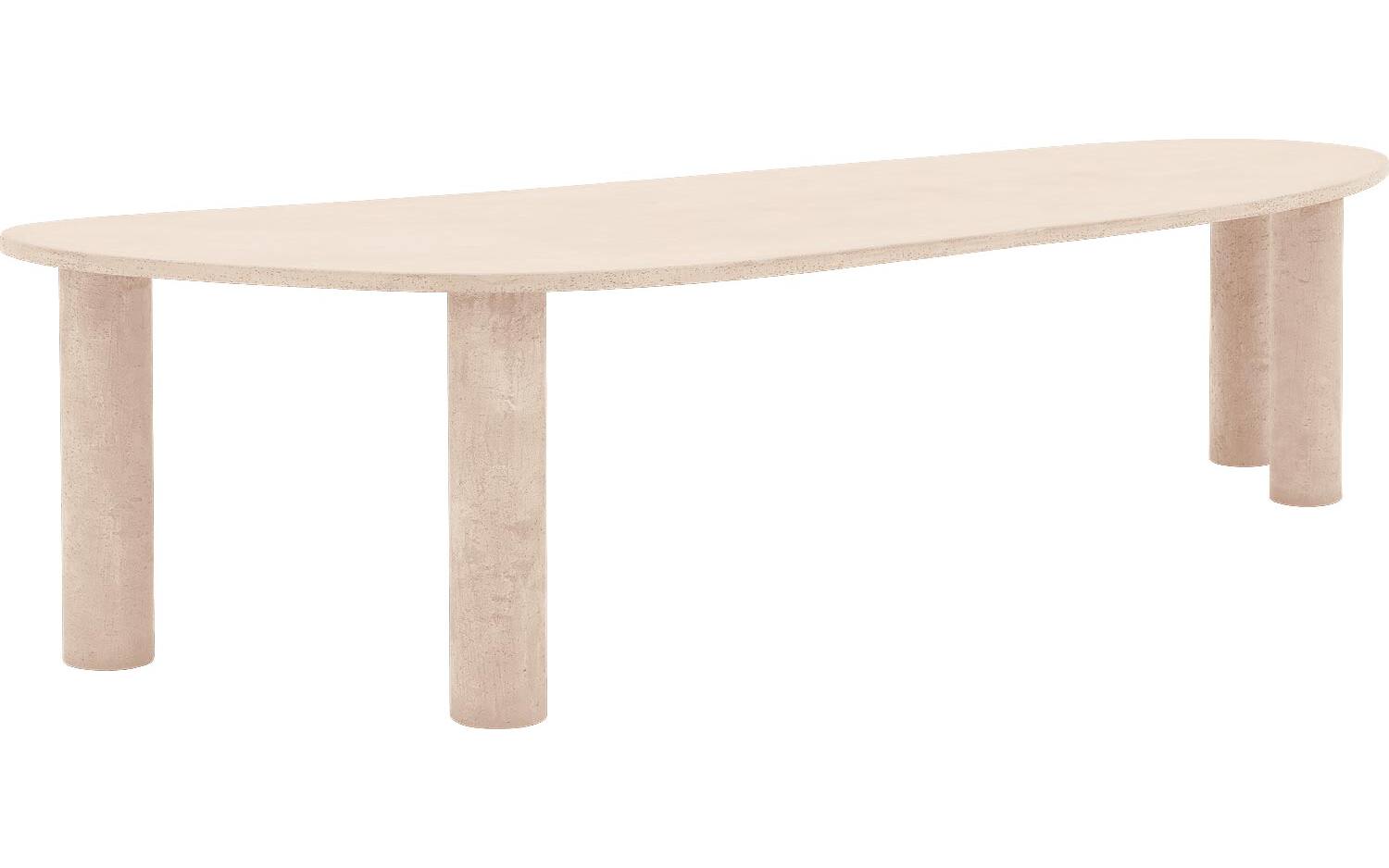 Goossens Eettafel Stone, Organisch 300 x 120 cm - 8718823254648