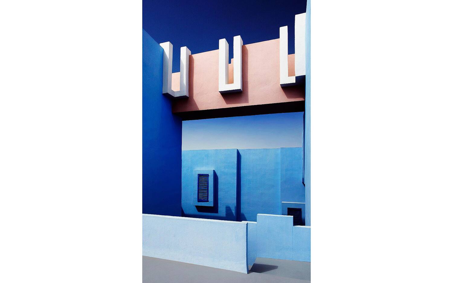 Goossens Schilderij Mirage In Blue, 70 x 118 cm - 8718823249910