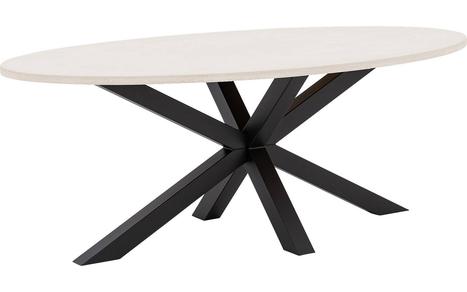 Goossens Eettafel Stone, Ovaal 210 x 120 cm - 8718823256383