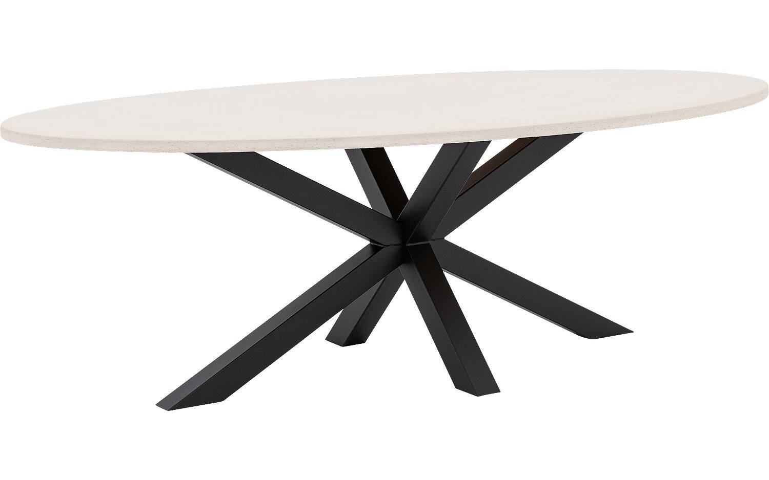Goossens Eettafel Stone, Ovaal 240 x 120 cm - 8718823256406