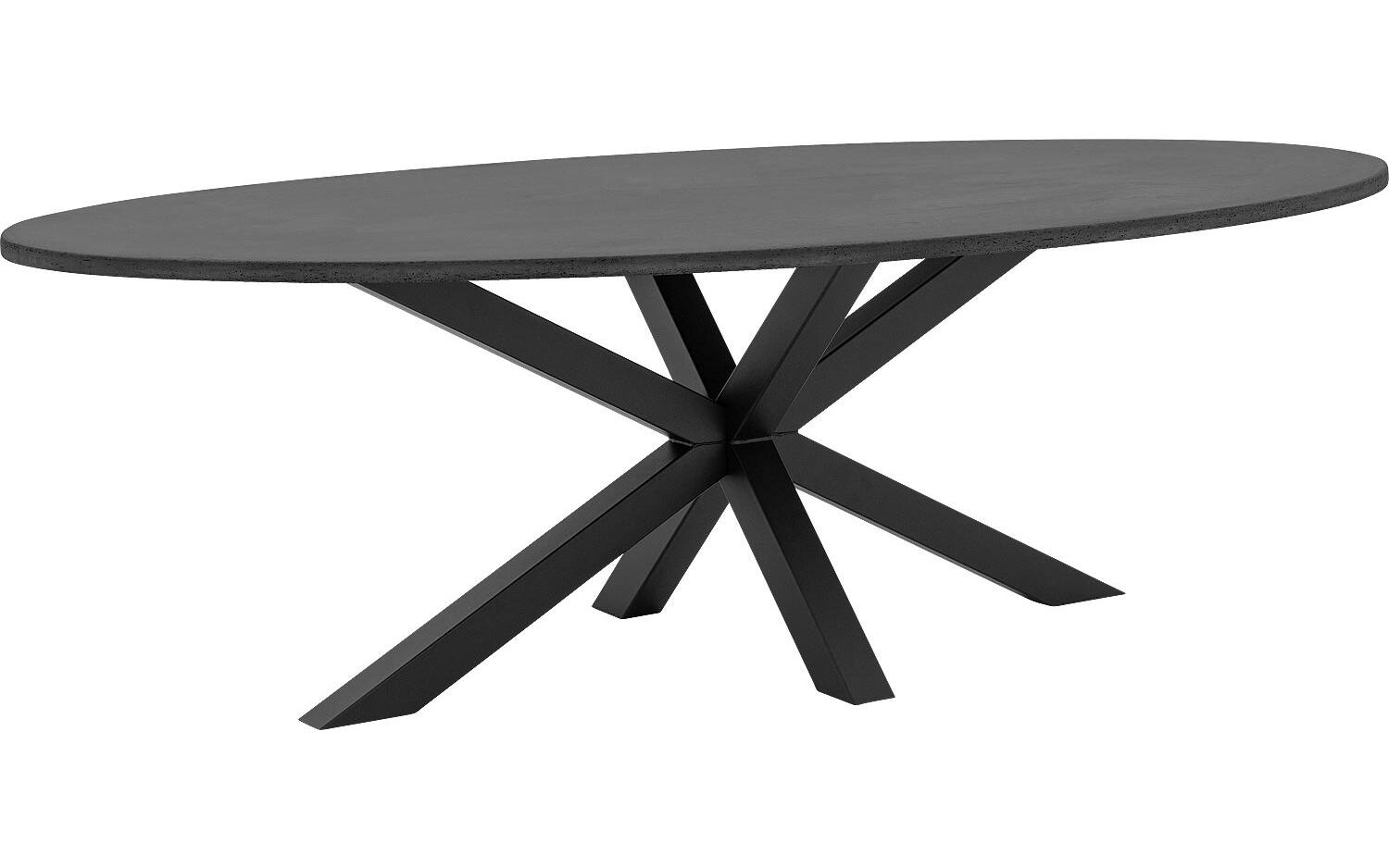 Goossens Eettafel Stone, Ovaal 250 x 120 cm - 8718823256451