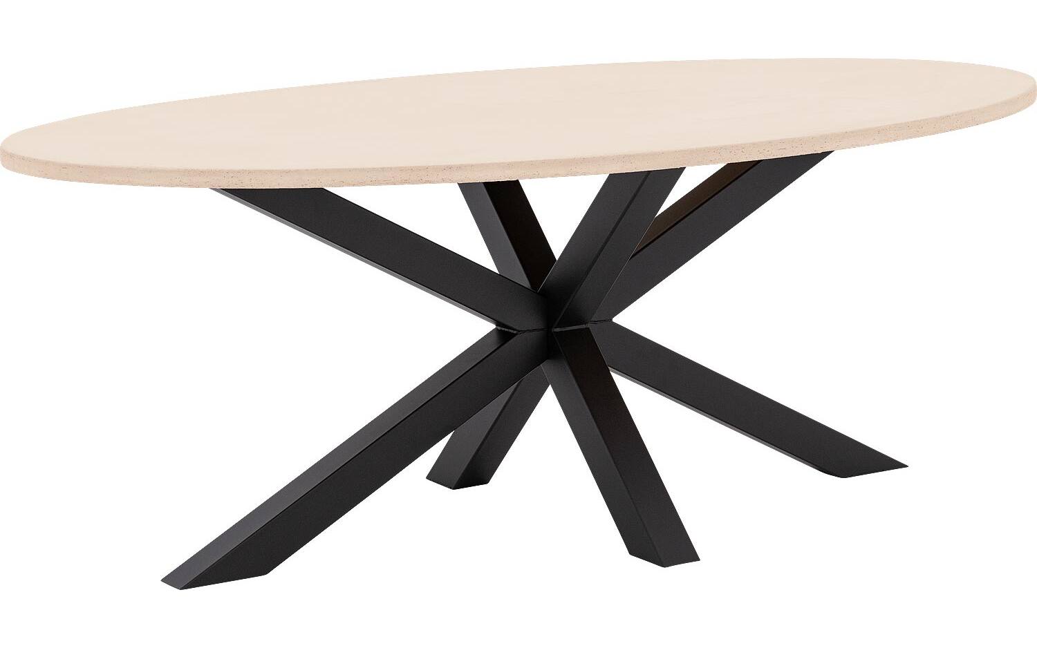 Goossens Eettafel Stone, Ovaal 210 x 120 cm - 8718823256468