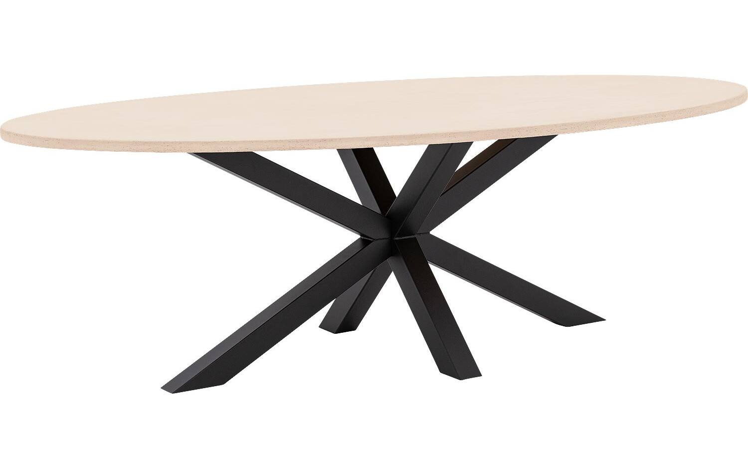 Goossens Eettafel Stone, Ovaal 250 x 120 cm - 8718823256499