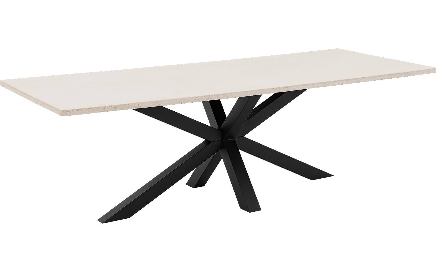 Goossens Eettafel Stone, Rechthoekig 240 x 110 cm - 8718823256529