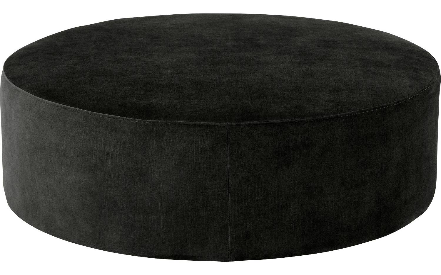 Goossens Poef Arendal, Poef ø 100 cm - 41 cm hoog