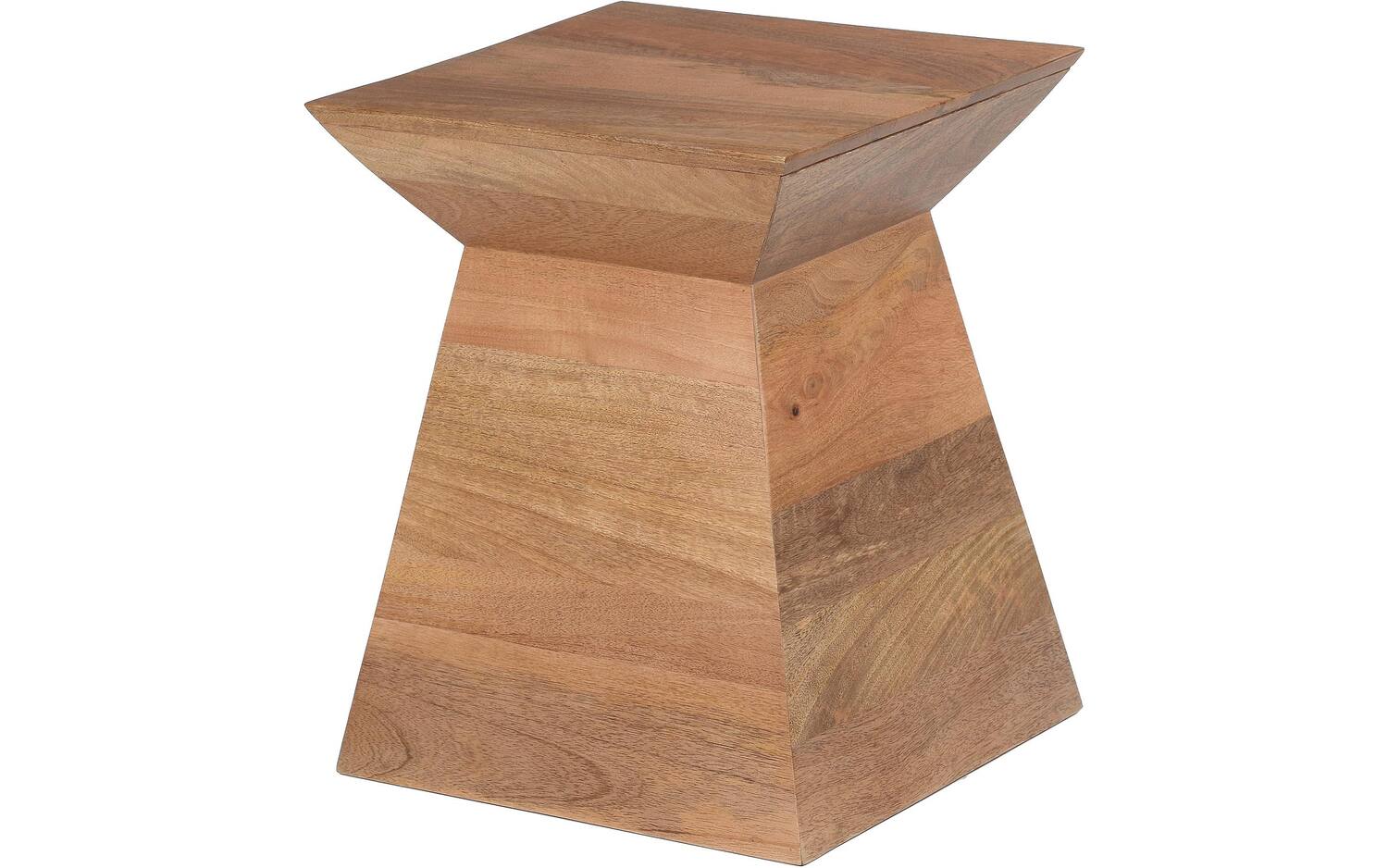 Goossens Bijzettafel Tor, hout mango bruin,, 41 x 50 x 41 cm - 8718823293302