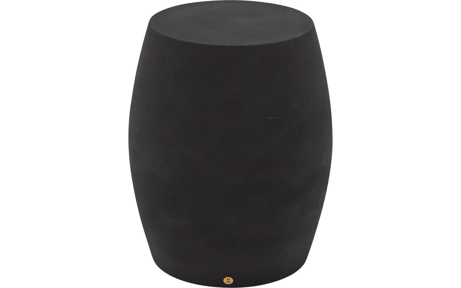 Goossens Bijzettafel Liv, metaal zwart,, 40 x 49 x 40 cm - 8718823300598