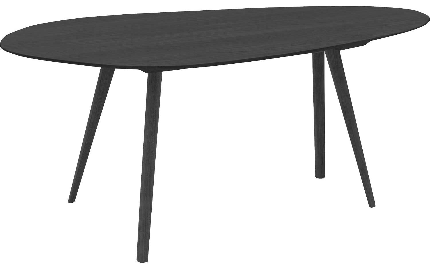 Goossens Eettafel Ferry, Organisch 180 x 90 cm