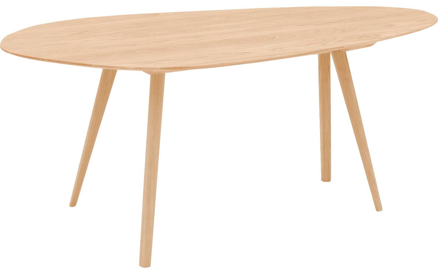 Goossens Eettafel Ferry, Organisch 160 x 80 cm - 8718823293562
