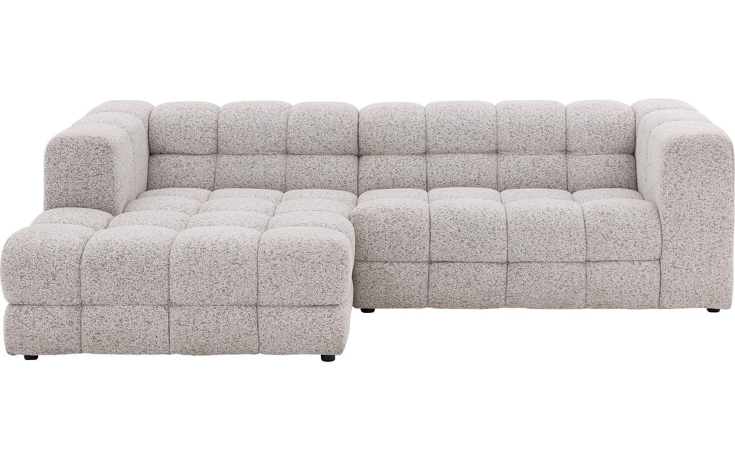 Goossens Bank Dean beige, stof, 2-zits, - 8718823292671