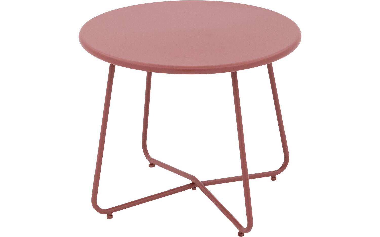 Goossens Salontafel Voor Buiten Must, aluminium rood,, 50 x 45 x 50 cm - 8718823306064