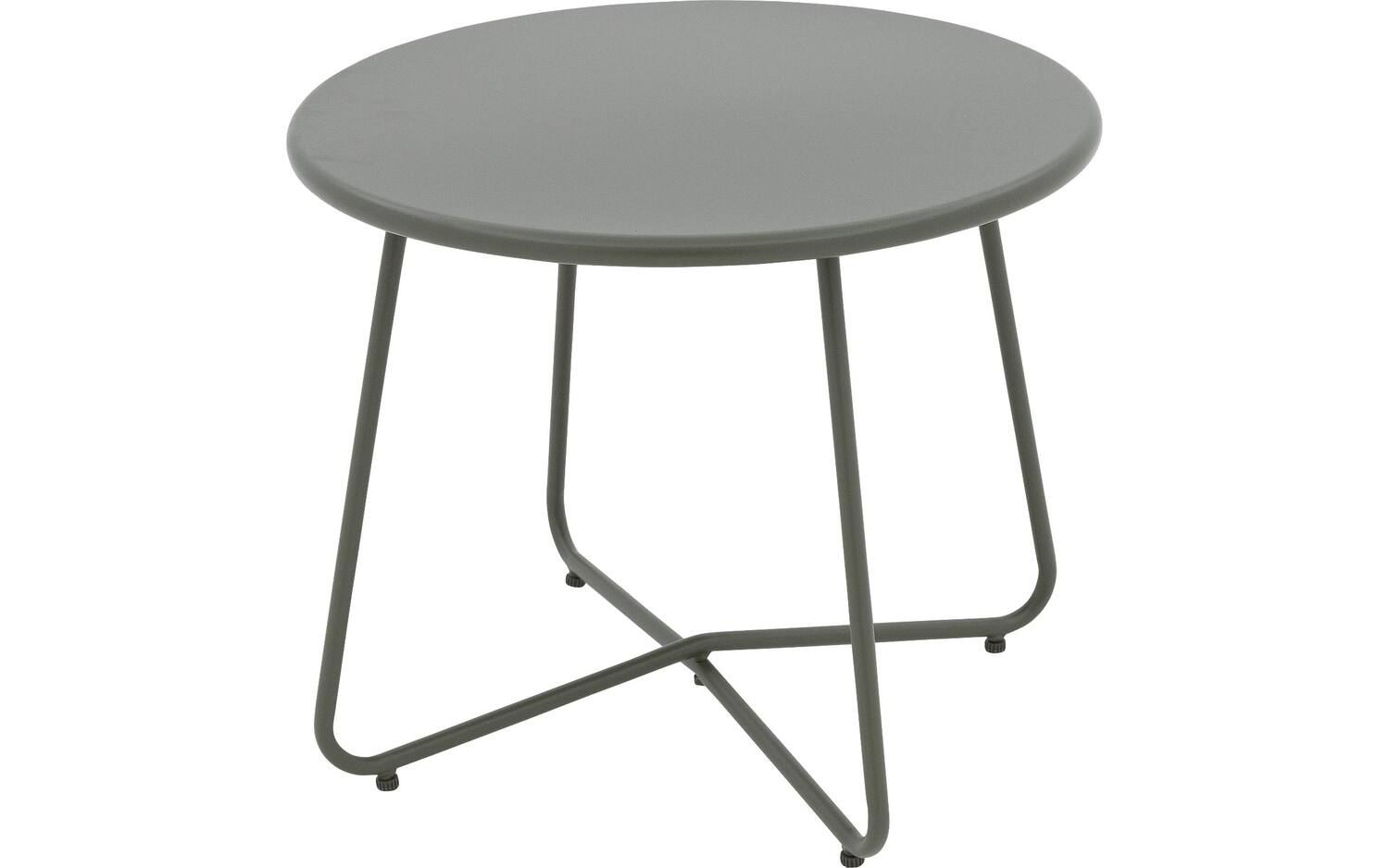 Goossens Salontafel Voor Buiten Must rond, aluminium groen,, 60 x 50 x 60 cm - 8718823305258